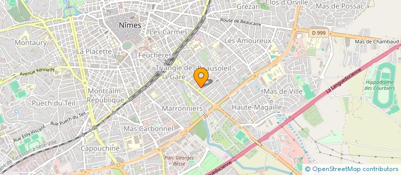 localisation de l'entreprise MONSIEUR LUCAS SIMON  NIMES