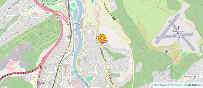 localisation de l'entreprise MONSIEUR LUCAS SIMON  MALZEVILLE