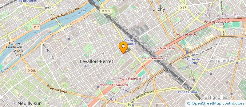 localisation de l'entreprise MONSIEUR LUCAS SIMONEAU à LEVALLOIS-PERRET
