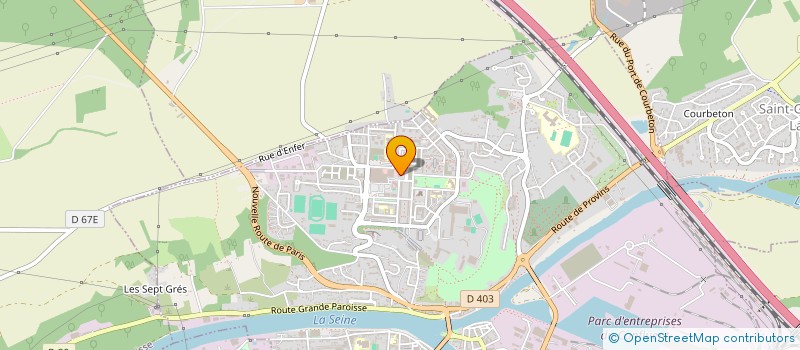 localisation de l'entreprise MONSIEUR LUCAS SINGEVIN  MONTEREAU-FAULT-YONNE