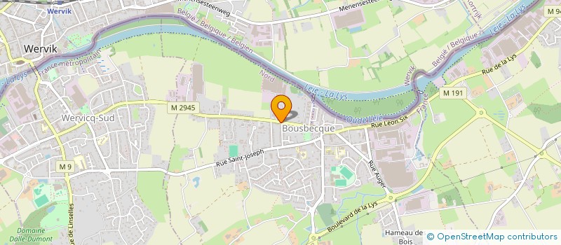 localisation de l'entreprise MONSIEUR LUCAS SION  BOUSBECQUE