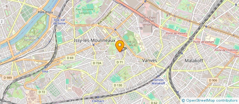 localisation de l'entreprise MONSIEUR LUCAS SLAVNIC à ISSY-LES-MOULINEAUX