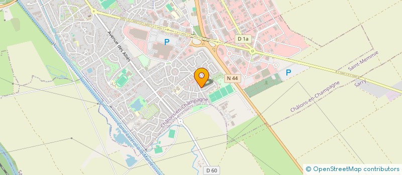 localisation de l'entreprise MONSIEUR LUCAS SOLON  CHALONS-EN-CHAMPAGNE