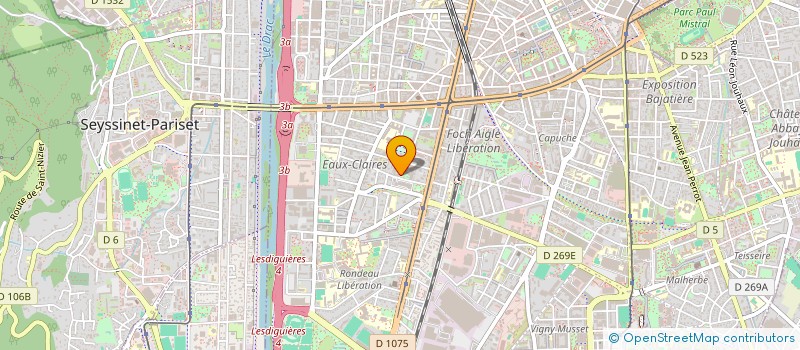 localisation de l'entreprise MONSIEUR LUCAS SORIA à GRENOBLE