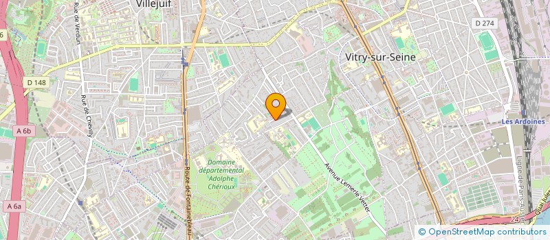 localisation de l'entreprise MONSIEUR LUCAS SORREDA à VITRY-SUR-SEINE