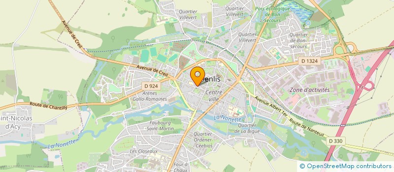 localisation de l'entreprise MONSIEUR LUCAS SORRENTINO  BOREST