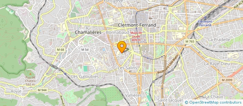 localisation de l'entreprise MONSIEUR LUCAS SOUBRY  CLERMONT-FERRAND