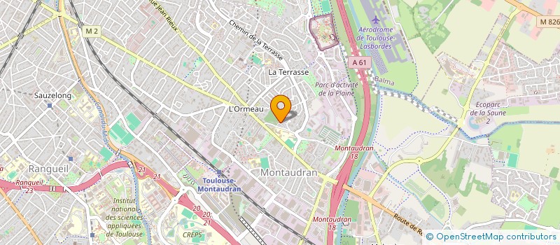 localisation de l'entreprise MONSIEUR LUCAS SOULIE à TOULOUSE