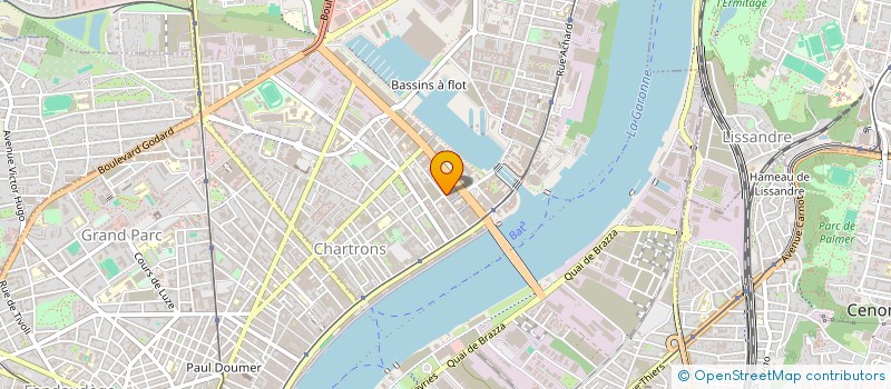 localisation de l'entreprise MONSIEUR LUCAS SOULIER  BORDEAUX