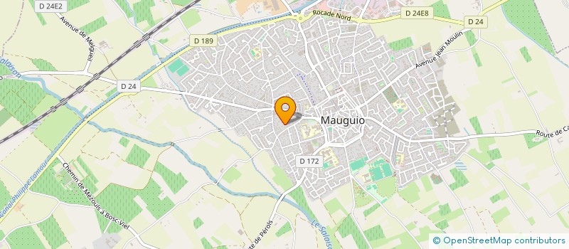 localisation de l'entreprise MONSIEUR LUCAS SOULIER  MAUGUIO