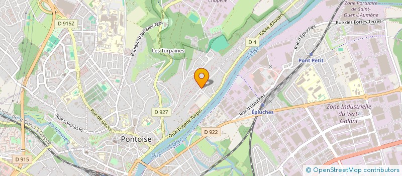 localisation de l'entreprise MONSIEUR LUCAS SPINELLI à PONTOISE
