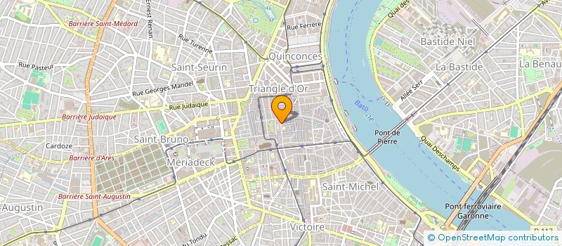 localisation de l'entreprise MONSIEUR LUCAS STAUFFER  BORDEAUX