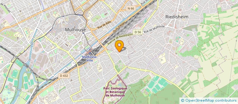 localisation de l'entreprise MONSIEUR LUCAS STROEBELE  MULHOUSE