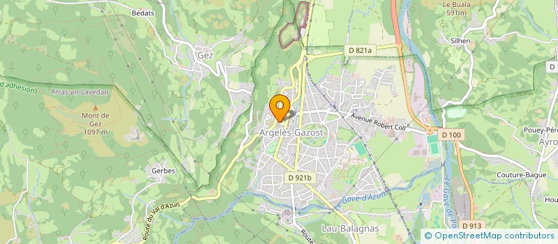 localisation de l'entreprise MONSIEUR LUCAS TACHOUERES  ARGELES-GAZOST