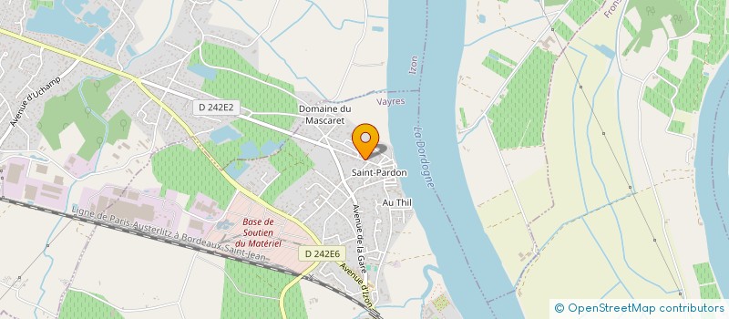 localisation de l'entreprise MONSIEUR LUCAS TAIEB  CARBON-BLANC