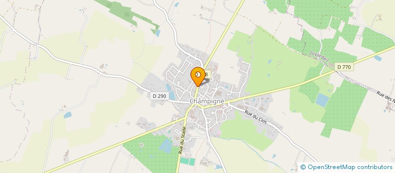 localisation de l'entreprise MONSIEUR LUCAS TALMANT à LES HAUTS-D'ANJOU