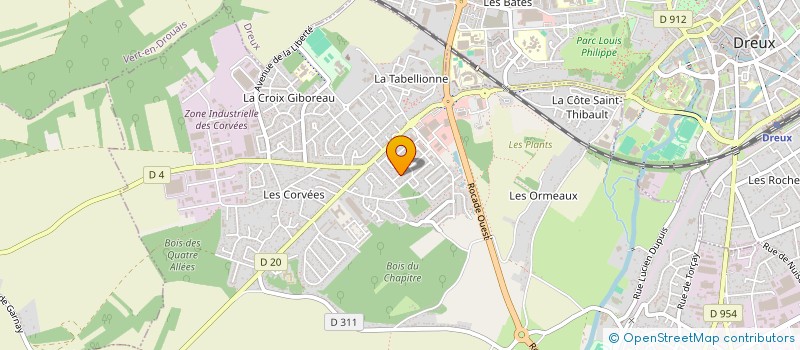 localisation de l'entreprise MONSIEUR LUCAS TAPIA MALBRAN à VERNOUILLET