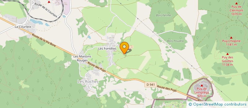 localisation de l'entreprise MONSIEUR LUCAS TARDIF  SAINT-OURS