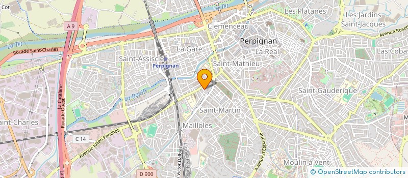 localisation de l'entreprise MONSIEUR LUCAS TERNYNCK  PERPIGNAN