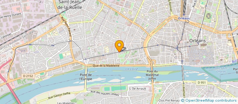 localisation de l'entreprise MONSIEUR LUCAS THEAU  ORLEANS