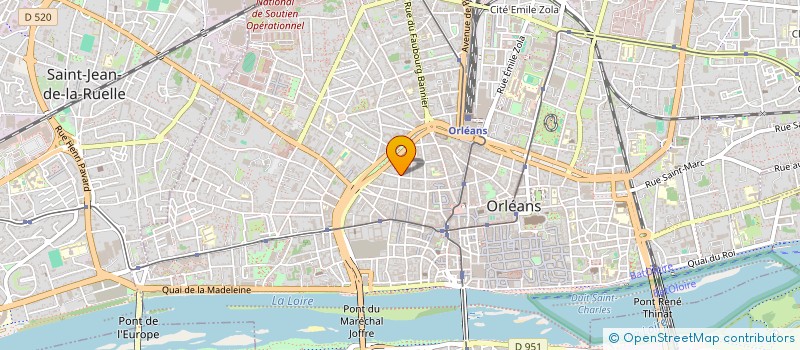 localisation de l'entreprise MONSIEUR LUCAS THEVENIN à ORLEANS