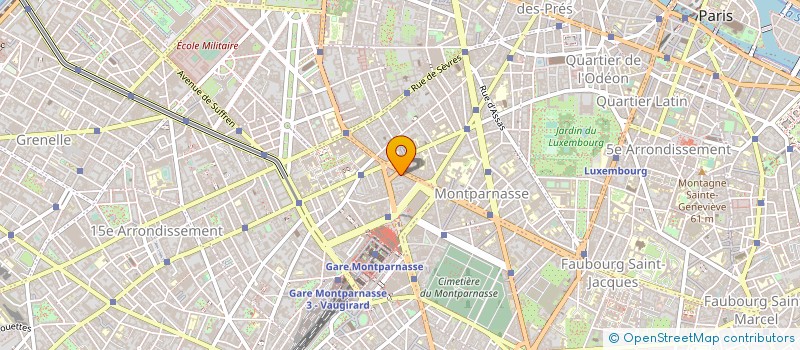 localisation de l'entreprise MONSIEUR LUCAS THIVOLET  PARIS