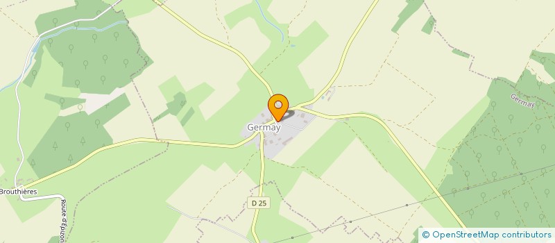 localisation de l'entreprise MONSIEUR LUCAS THOUVENIN  MONTREUIL-SUR-THONNANCE