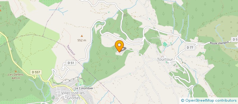 localisation de l'entreprise MONSIEUR LUCAS TOMATIS  TOURTOUR