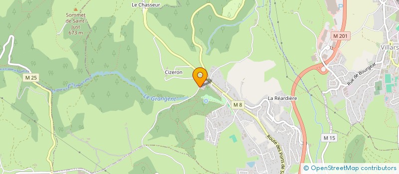 localisation de l'entreprise MONSIEUR LUCAS TORRENTE  SAINT-GENEST-LERPT