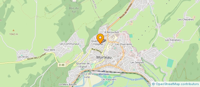 localisation de l'entreprise MONSIEUR LUCAS TOSON à BESANCON