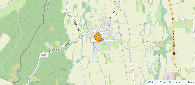 localisation de l'entreprise MONSIEUR LUCAS TOTARO  CAIXON