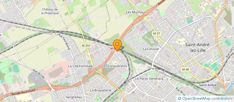 localisation de l'entreprise MONSIEUR LUCAS TOURNEMINE à LAMBERSART