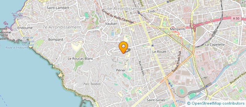 localisation de l'entreprise MONSIEUR LUCAS TOURRASSE à MARSEILLE