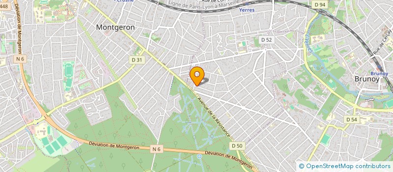 localisation de l'entreprise MONSIEUR LUCAS TRAGLIA  YERRES