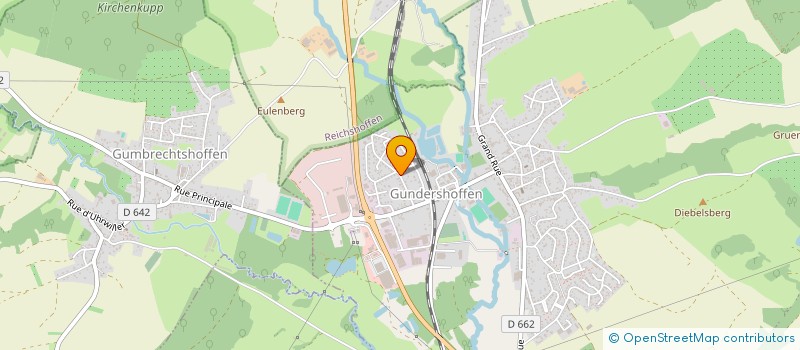 localisation de l'entreprise MONSIEUR LUCAS TRAUTMANN  GUNDERSHOFFEN