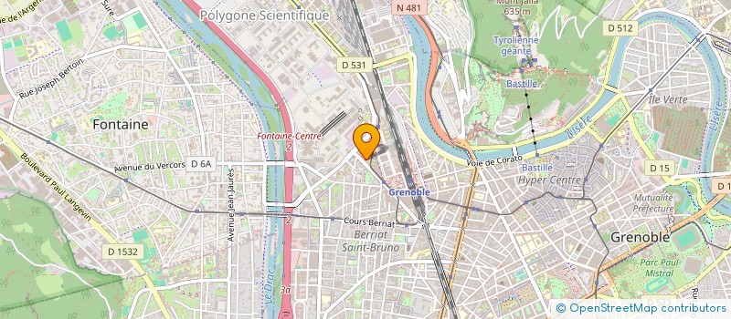 localisation de l'entreprise MONSIEUR LUCAS TRAVERSIER à GRENOBLE