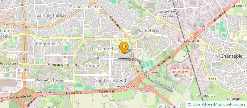 localisation de l'entreprise MONSIEUR LUCAS TREGAROT à RENNES