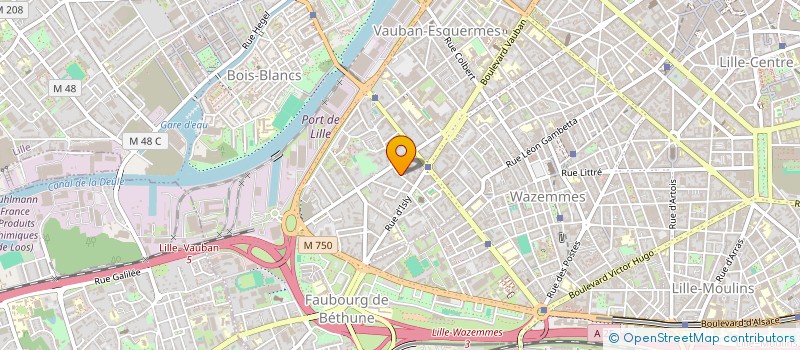 localisation de l'entreprise MONSIEUR LUCAS TRIBALLEAU à LILLE