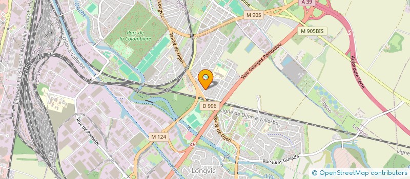 localisation de l'entreprise MONSIEUR LUCAS TUPINIER  LONGVIC