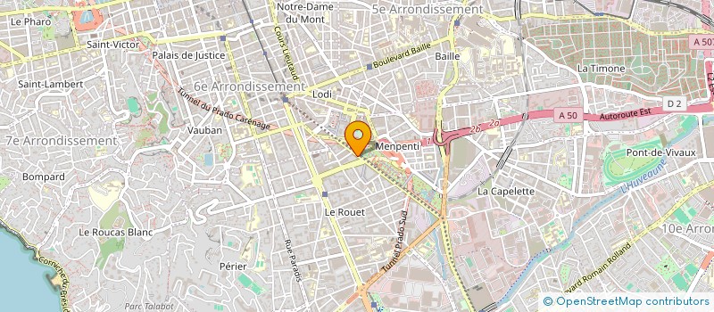 localisation de l'entreprise MONSIEUR LUCAS TUZZOLINO  MARSEILLE