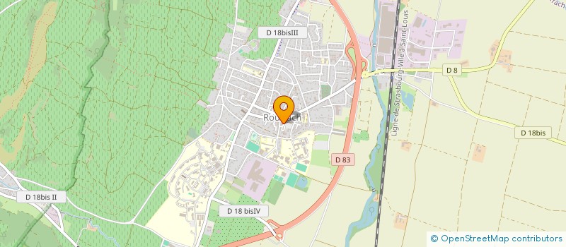 localisation de l'entreprise MONSIEUR LUCAS UEBERSCHLAG  ROUFFACH