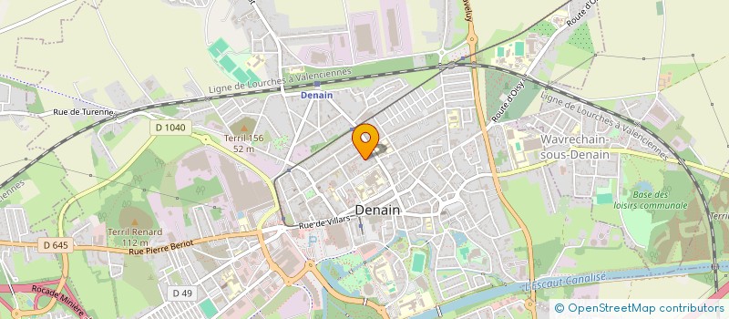 localisation de l'entreprise MONSIEUR LUCAS UMBRELLO  DENAIN