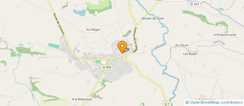 localisation de l'entreprise MONSIEUR LUCAS VALVERDE  TOURNECOUPE