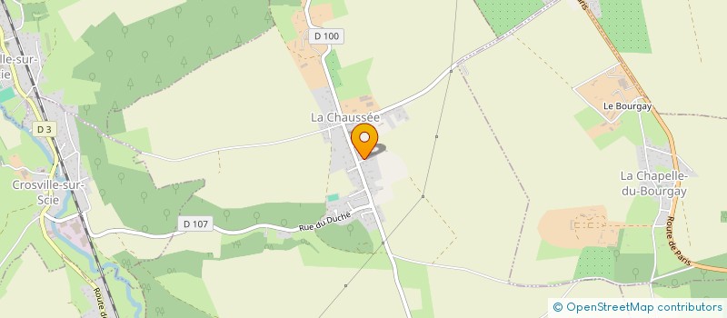 localisation de l'entreprise MONSIEUR LUCAS VARIN  LA CHAUSSEE