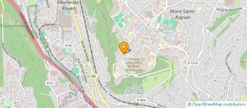 localisation de l'entreprise MONSIEUR LUCAS VAUMARTIN  MONT-SAINT-AIGNAN