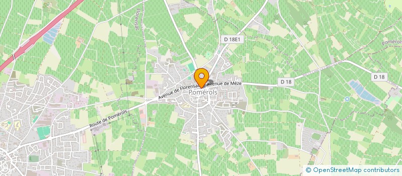 localisation de l'entreprise MONSIEUR LUCAS VERDIER  POMEROLS