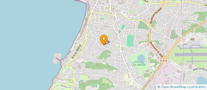 localisation de l'entreprise MONSIEUR LUCAS VERGES à BIARRITZ