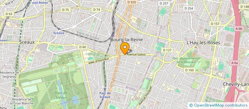 localisation de l'entreprise MONSIEUR LUCAS VERNAT à BOURG-LA-REINE