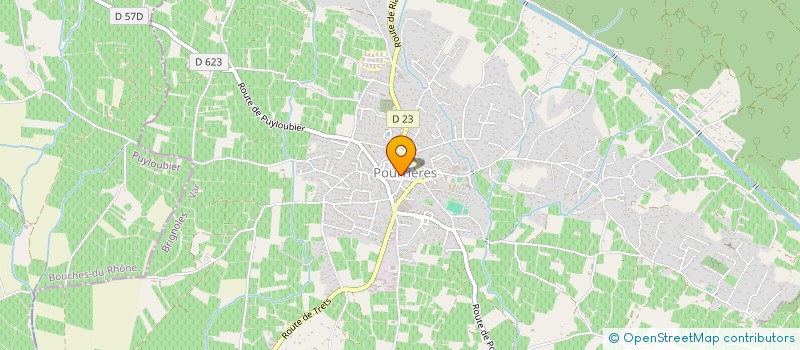 localisation de l'entreprise MONSIEUR LUCAS VIACARA  POURRIERES