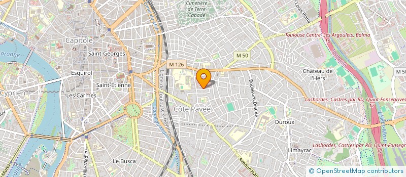 localisation de l'entreprise MONSIEUR LUCAS VIALADE à TOULOUSE